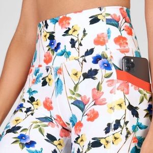 Fabletics Floral Biker Shorts